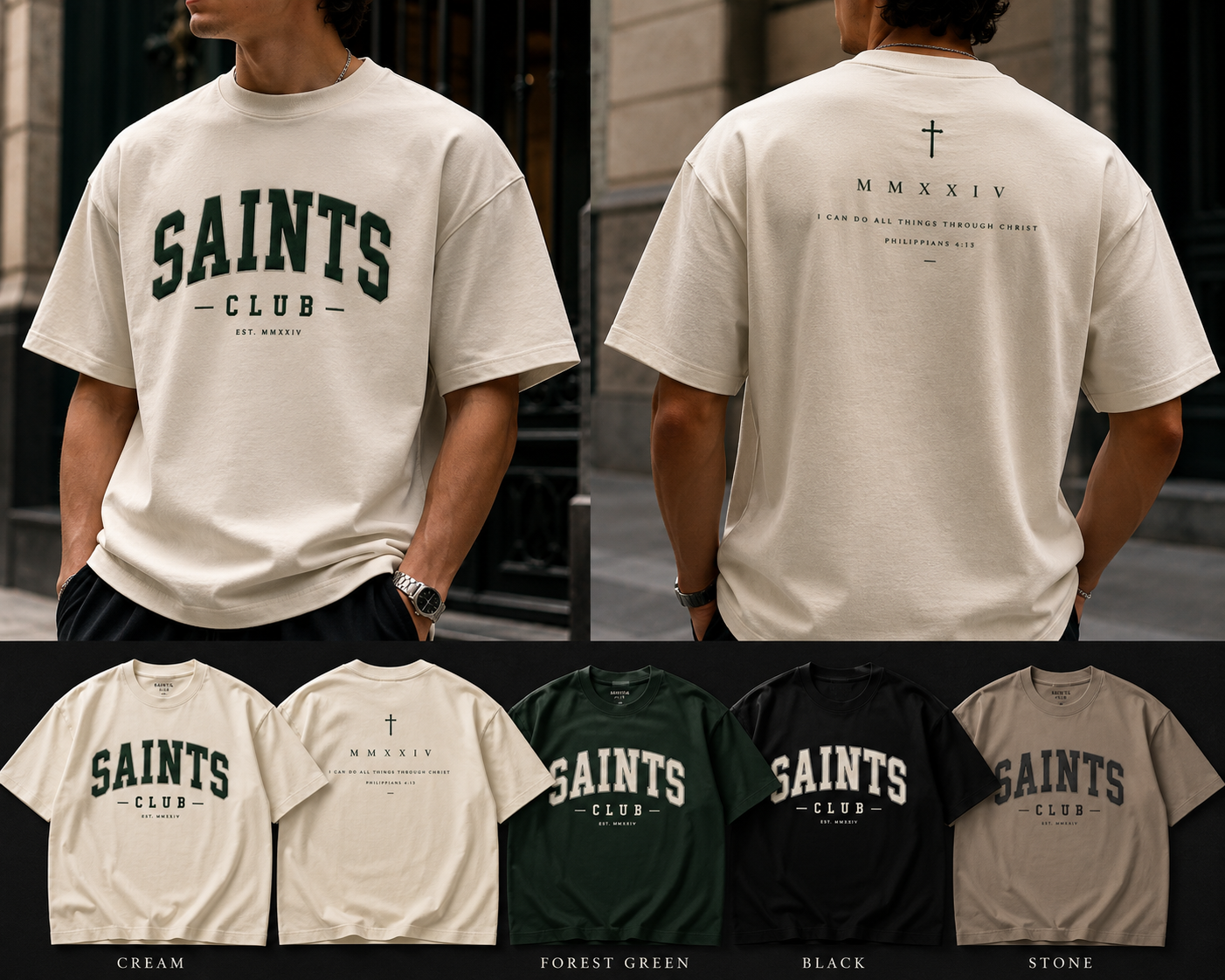 Saints Club Tee